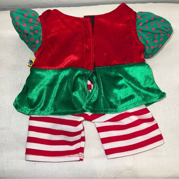 HELLO KITTY BUILD-A-BEAR Gingerbread Christmas Sanrio 18" 2012 NO BOW Elf Outfit - Picture 12 of 14
